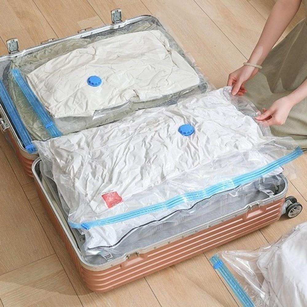 Thickened Vacuum Storage Bag Transparent Clothes Storage Bag Compression Bag Household Storage