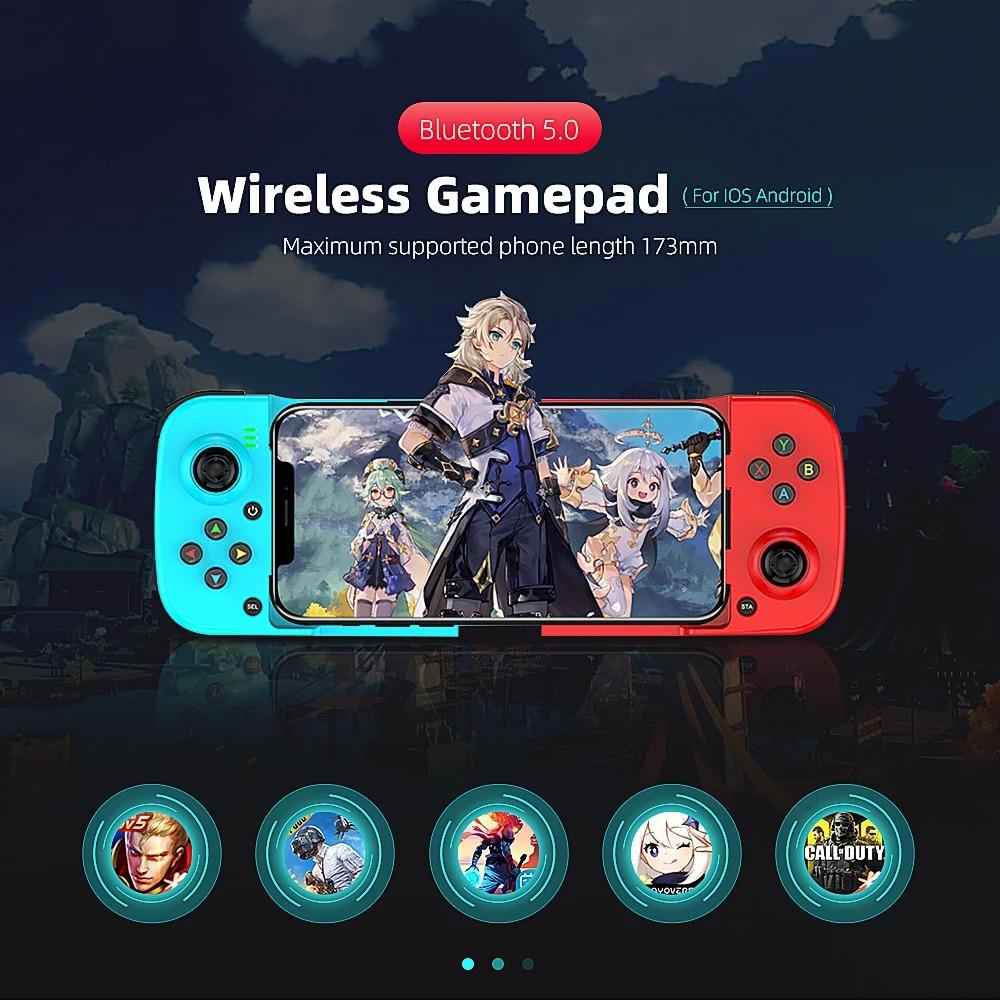 Геймпад для мобильного телефона для iPhone Android IOS Sony PS4 Switch PC Управление Bluetooth Контроллер Триггер Pubg Mobile Геймпад Джойстик