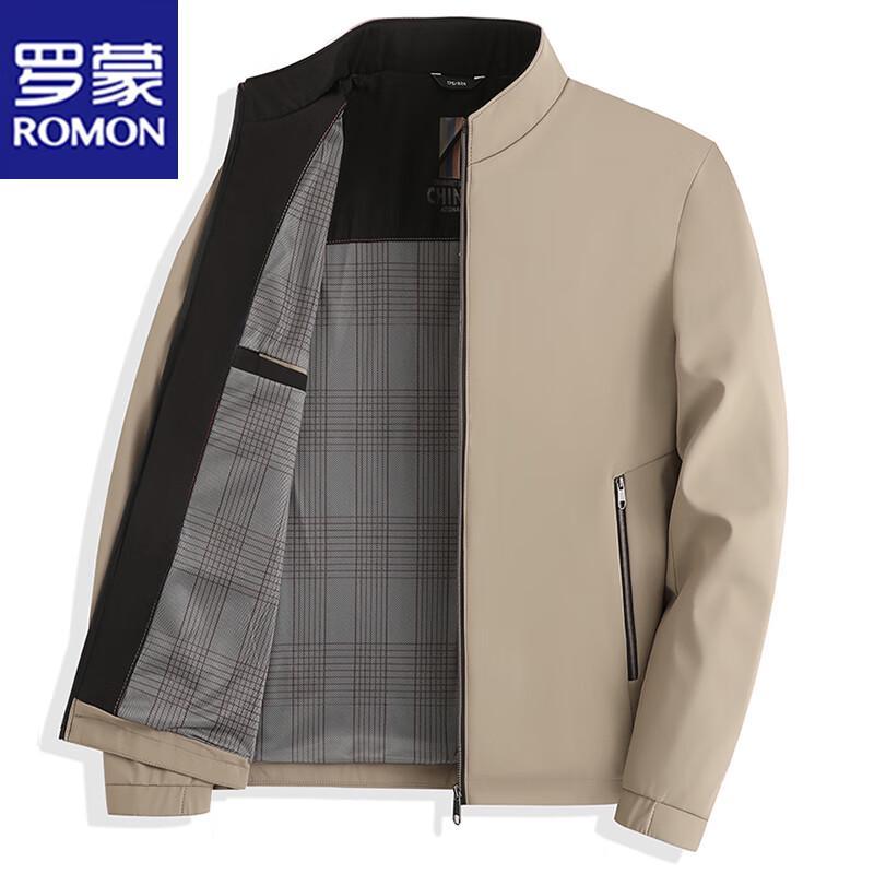 ROMON Men's Casual Spring/Autumn Jacket