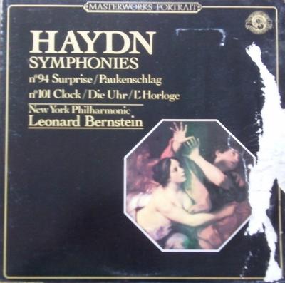LP Пластинка ГАЙДН НЬЮ-ЙОРКСКИЙ ФИЛАРМОНИЧЕСКИЙ О Симфонии №. 94 Сюрприз  Тимпаны MP39025 CBS MASTERWORK 1983 США Классика Б/У