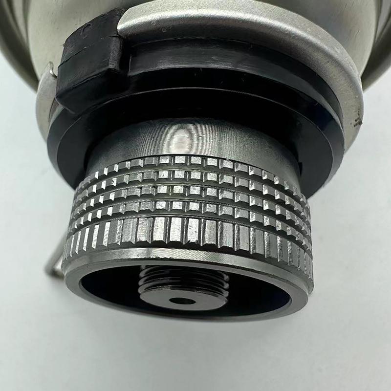 Газовый бутановый адаптер с кронштейном, переходник для газового баллона, насадка, вход, винтовой клапан, выход