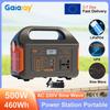 Gaiaray Portable Power Station 500W 460Wh LiFePO4 Charging Station Outdoor Power Plant UPS Solar Generator for Camping Apartment