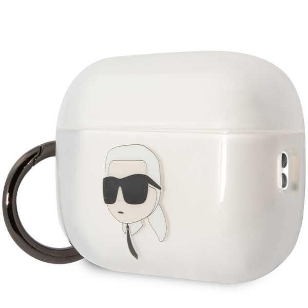Etui do AirPods Pro 2 Karl Lagerfeld Ikonik Przezroczyste