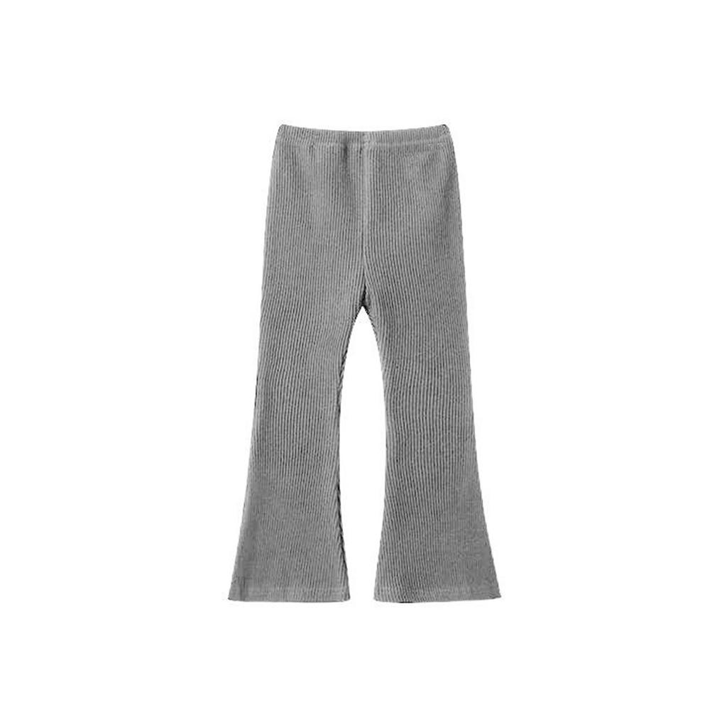 Леггинсы-клеш для девочек, хлопковые брюки-клеш для девочек, брюки-клеш с высокой талией, облегающие леггинсы для йоги для детей