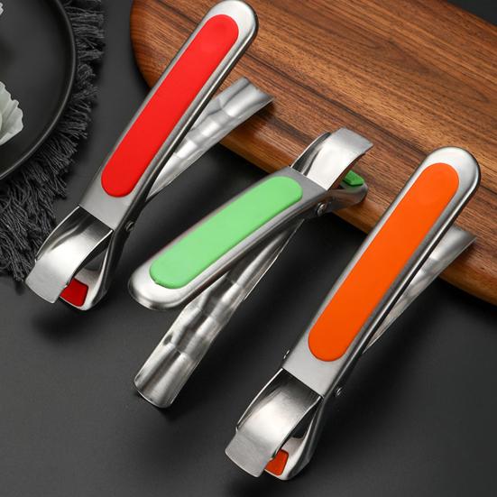 Антиожоговый зажим для миски, захват для сковороды из нержавеющей стали, теплоизоляция, подъемник для противней для духовки, горячих кастрюль, мисок, тарелок и подносов