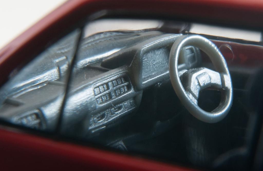 TOMYTEC Honda City R with 1981 Model LV-N272a (Red) Motocompo,
