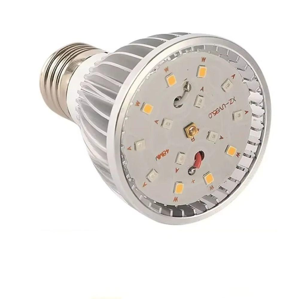 Светодиодная лампа для рептилий, полный спектр 5.0/10.0, цоколь E27, лампа для террариума, освещение UVA UVB, лампа для обогрева мелких животных, ночное видение