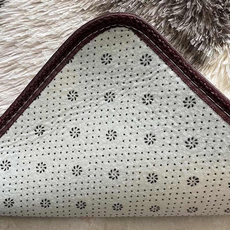 Плюшевый ковер для дома, гостиной, пушистый ковер, толстый ковер для декора комнаты, мягкие коврики, противоскользящий бархатный коврик для пола, крашение галстука