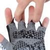 Men Gloves Thick Anti-slip Half Finger Shock-absorbing Gloves Mittens for Gym