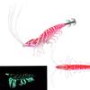 Luminous Squid Jig 7g/12g Octopus Bait Shrimp Slow Sinking Lure  Octopus Fishing