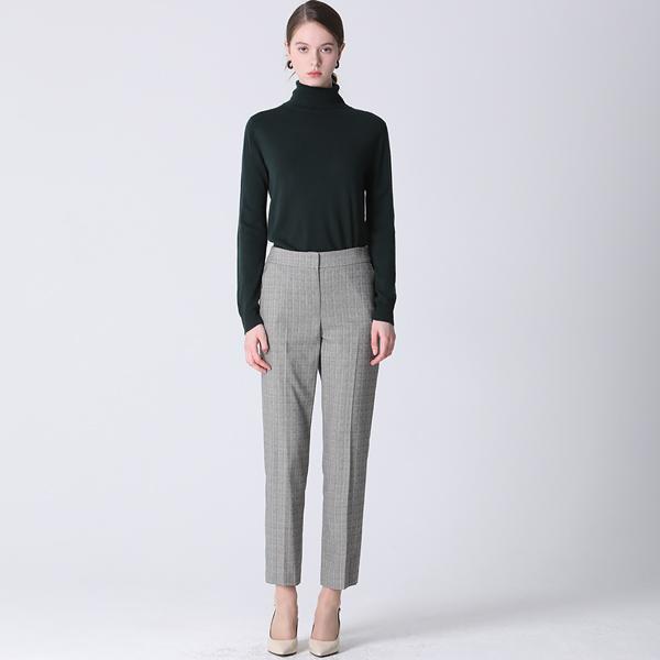  Она мисс Узкие брюки в клетку