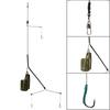 Fishing Hook Artificial Bait Cage Set Feeder Rack Rock Catfish Jig Carp Tackle Fishing Accessories Tools