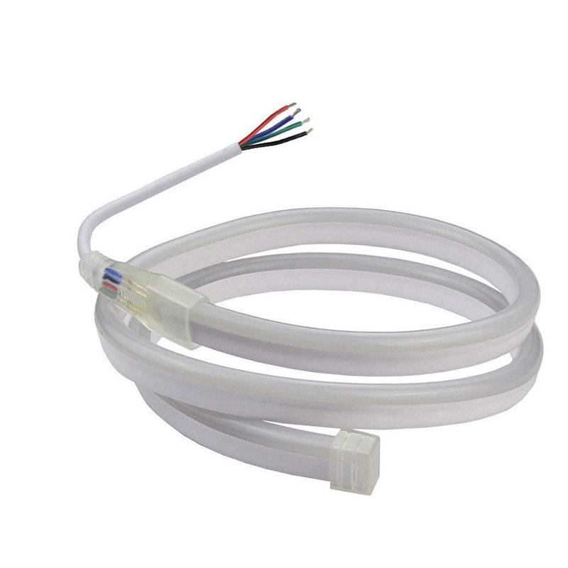 Яркая светодиодная неоновая лента RGB, водонепроницаемая по стандарту IP65, со 120 светодиодами на метр для потрясающего декора