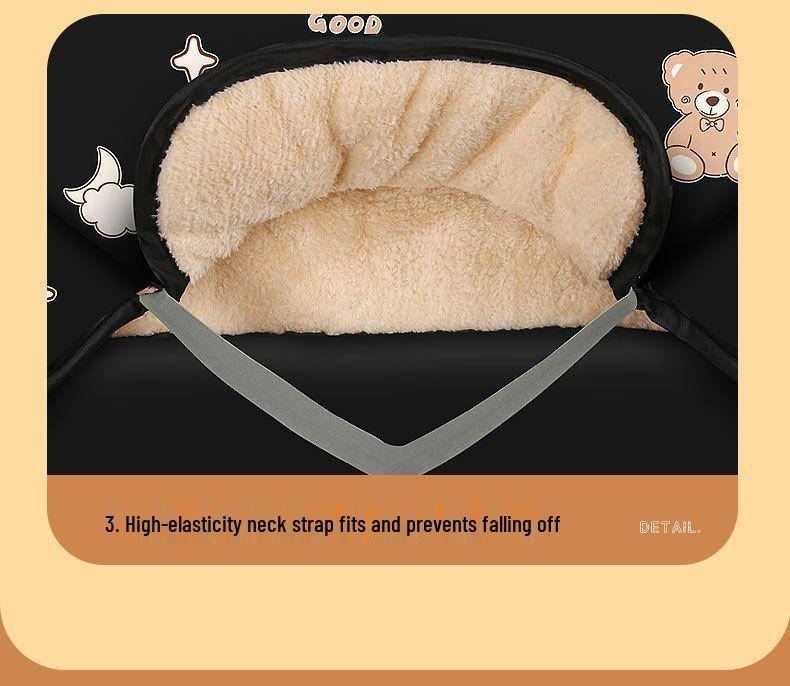 Зимний ветрозащитный чехол на лобовое стекло электромобиля с флисовой подкладкой и увеличенными наколенниками