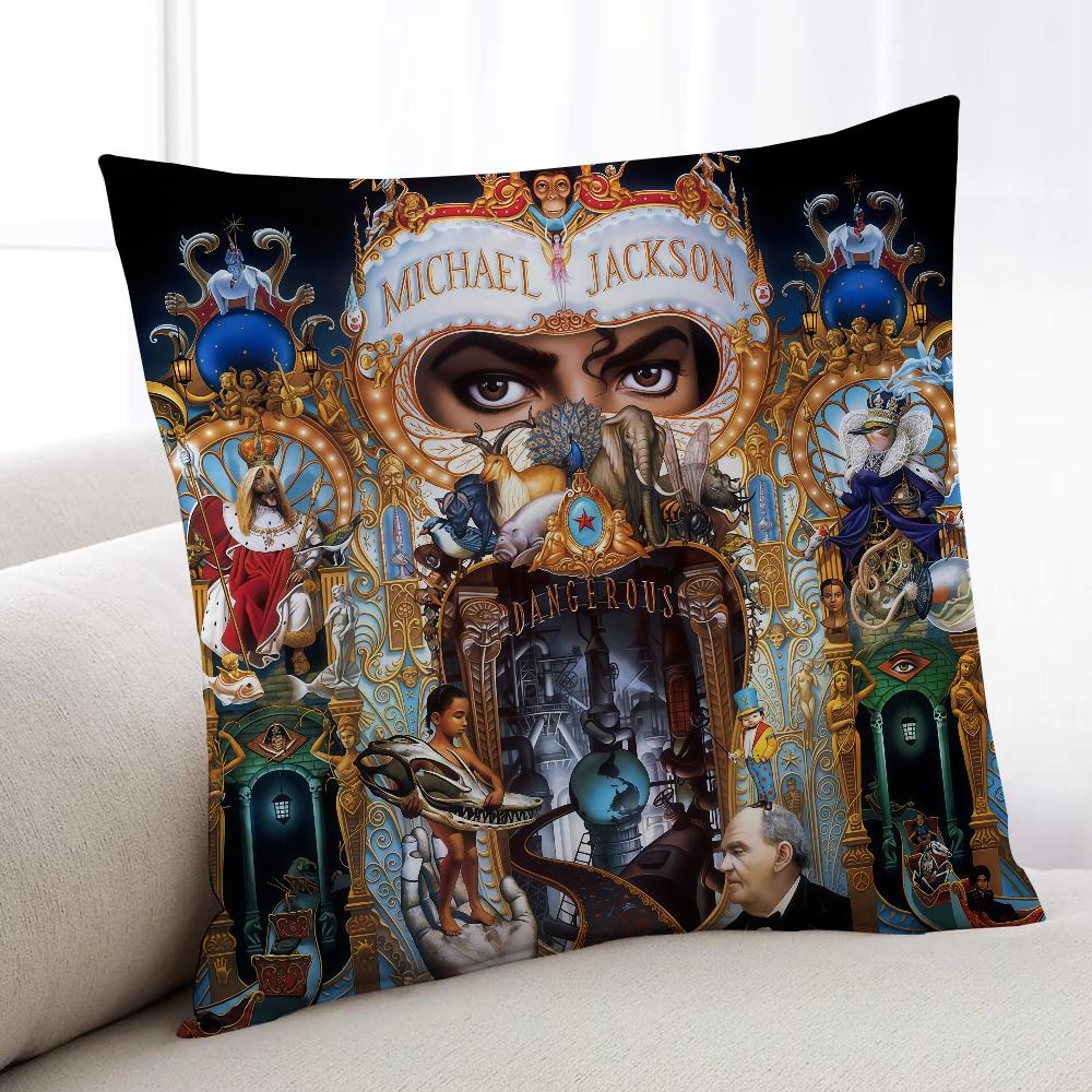 M-Майкл Джексон-ES Певец Наволочка для подушки Домашнее постельное белье Диван Гостиная Наволочка Простая Мягкая для кожи Наволочка Подарок на вечеринку