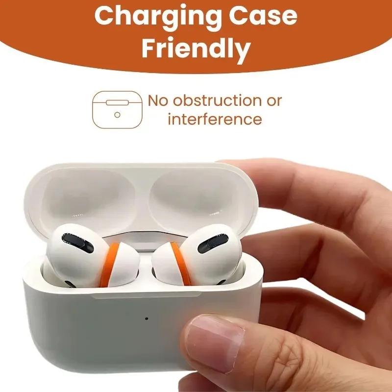 1/2/3 пары мягких амбушюр из пены с эффектом памяти для Airpods Pro 3-го поколения, защитные колпачки для наушников, амбушюры-колпачки для Apple Air Pods Pro3