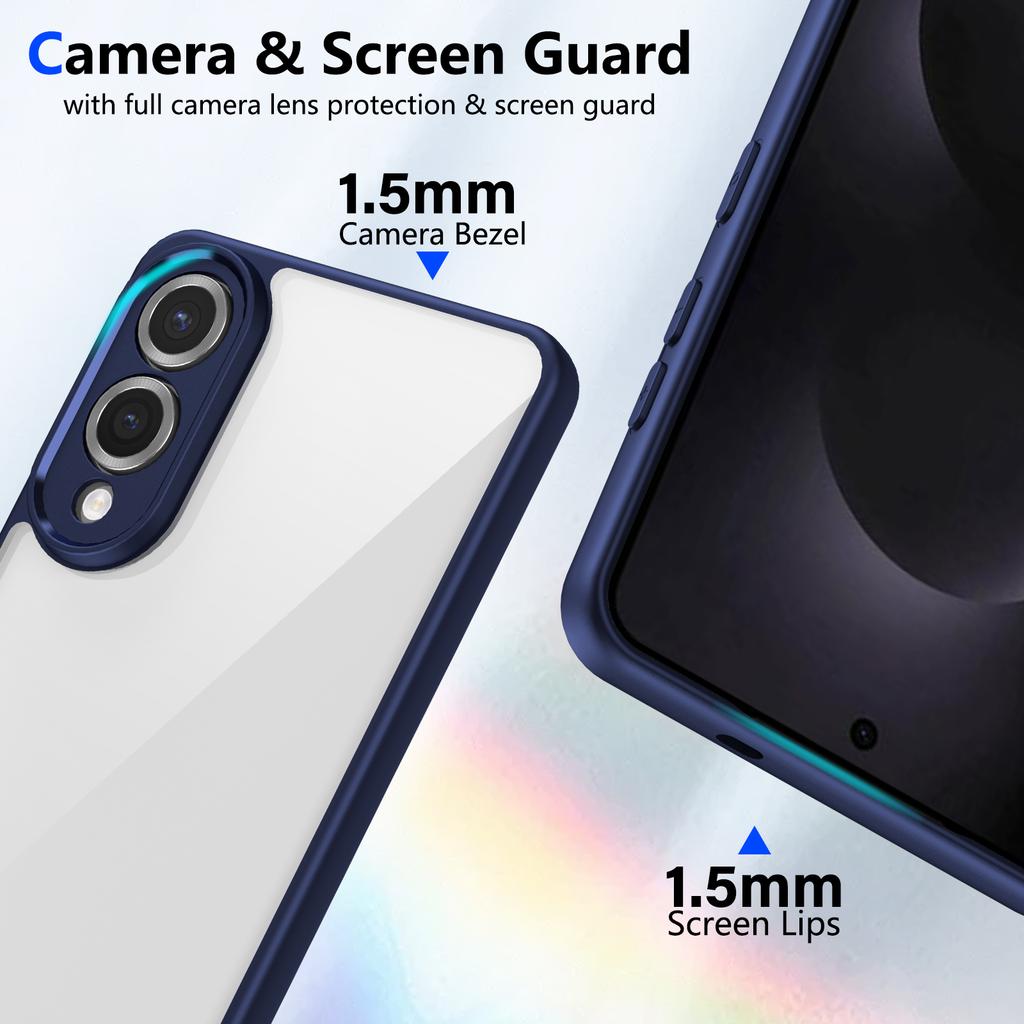 Чехол для телефона Samsung Galaxy S26 Ultra S26Plus S25 Ultra Акриловая задняя крышка Для Samsung S24 S23 S22 S21 S20FE Ударопрочный бампер