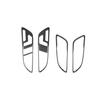 5Pcs Carbon Fiber Interior Door Handle Cover Trim For Mercedes Benz CLA GLA