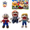 Funny Cartoon Open Mouth Boy Hand Puppet Plush Toy For Parent-child Interaction And Early Education Gift Characters)
