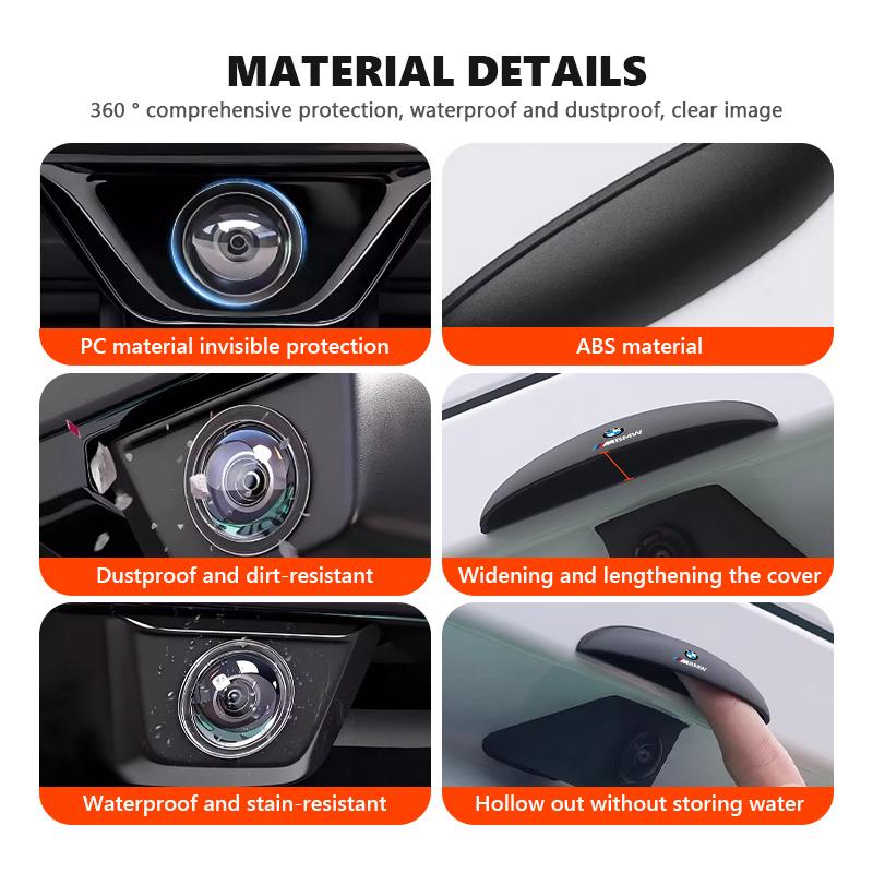 Universal Car Camera Protection Lens Anti-scratch Cover For BMW M Sport M2 M3 M4 M5 M6 E46 E90 E60 F10 F20 E87 X3 X6 YN8