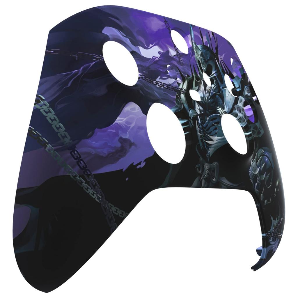 Кастомный корпус для Xbox Series с умеренно покрывающей лицевой панелью для Xbox Series и Xbox Core, не X/S от eXtremeRate, вдохновленный хоррором