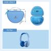 Tourmate Hard Travel Case for Philips K4206 Kids Wireless On-Ear Headphones/iClever HS19 Kids RORSOU R10 On-Ear Headphones, Protective Carrying
