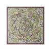 MAYA SAPANA Dragons In the Cloud Silk Square Scarf (Greek Olive)