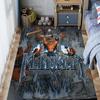 Manowar: Blood Kings carpet Doormat Living room and bedroom mats Dormitory decoration Bathroom mat Office chair cushion