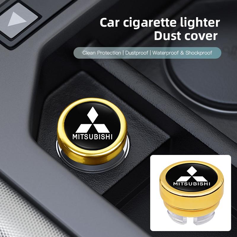 bzdn5 Car Cigarette Lighter Dust Cap Power Port Dustproof Cover Plug For Mitsubishi Lancer Ralliart ASX Mirage Pajero Xpander Attrage