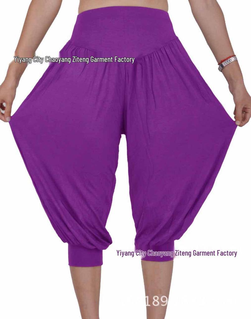Шаровары для йоги и боевых искусств - Тай-чи, Капри для йоги