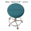 Stretchable Bar Round Stool Cover Thickened Stool Cushion Cover Soft Seat Chair Slipcover