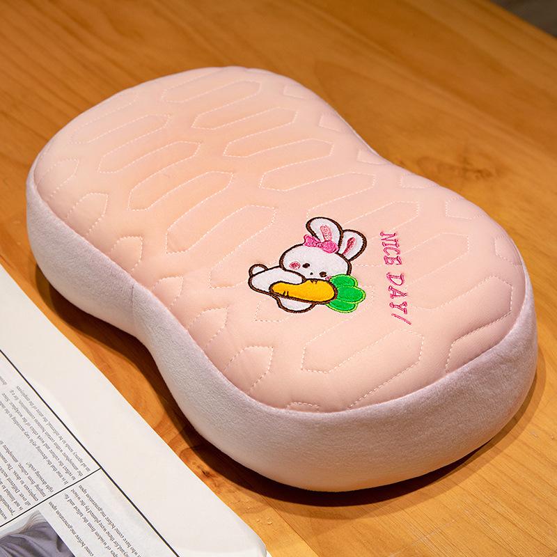 Подушка для сна из латекса с эффектом памяти, подушка для спальни, офисная подушка для сна для взрослых, портативная маленькая подушка, подушка для дома