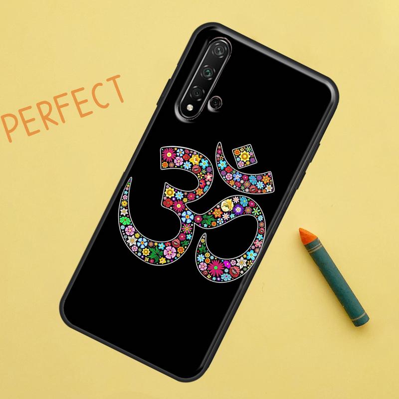 Buddhism Buddha Om Hamsa Zen Case For Huawei Nova Y90 Y70 Y61 Y60 9 10 SE Nova 5T 11i 8i 7i 3i P20 P40 P30 Lite P60 Pro