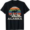Alaska Mountains Funny Gift T-Shirt