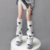 Y2K Hot Girl Star Flared Wide Leg Sock Sleeves Knit Thick Warm Slimming Subculture JK Slouch Socks