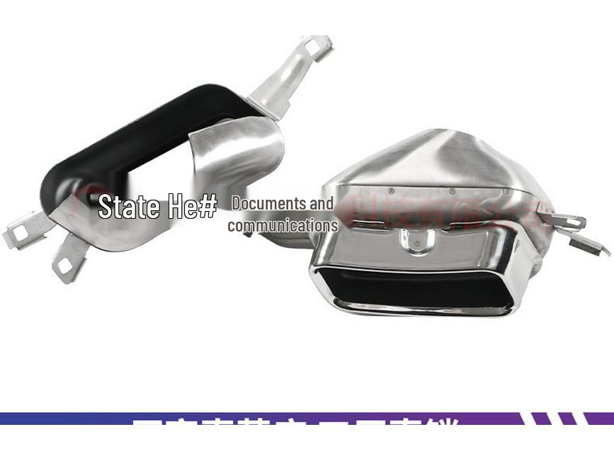 Compatible Rear Diffuser Tailpipe Exhaust for BMW 7 Series 730li/740li/760li (2009-2021)