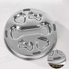 Stainless Steel Slow Feeder Dog Bowl Anti-Choking Anti-tip Non-slip Slow Eating Pet Feeding Bowl for Small Medium Breed
