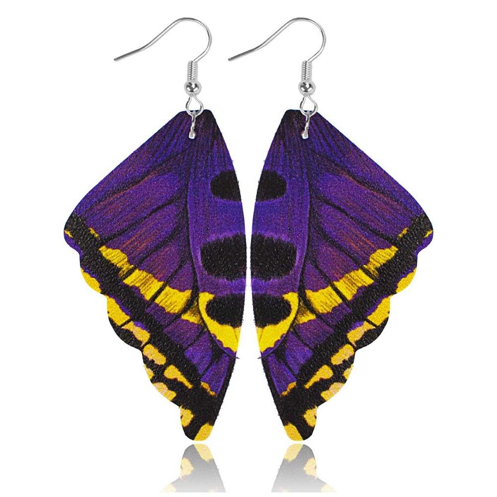 Новые винтажные серьги-подвески в виде крыльев бабочки, цветные серьги в стиле бохо для женщин, ювелирные изделия, подарки