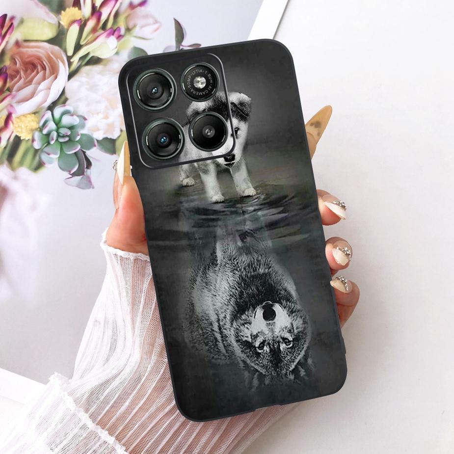 Для Motorola Moto G77 5G Чехол XT2621-4 Роскошный Чехол с Рисунком Цветов Мягкий Силиконовый Чехол Для Moto G67 G 77 MotoG67 MotoG77 5G Сумки