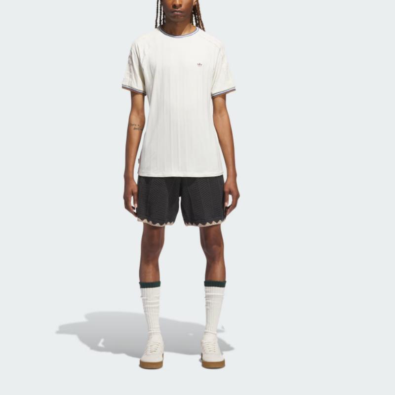 adidas Оригинальная футболка в рубчик Clot от Эдисона Чена, унисекс JN7723