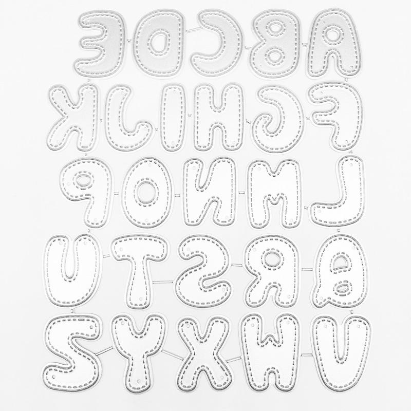 Английский алфавит, комбинированный узор, металлические штампы, штампы, тиснение алфавита, изготовление бумажных карт, ремесленные трафареты, скрапбукинг