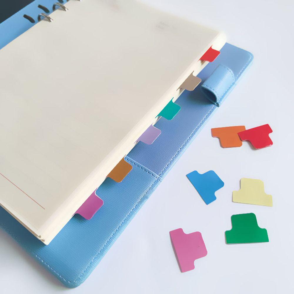 Planner Notebook Self-adhesive Paper Tabs Index Label Sticker Book Pages Markers Index Tab Flags
