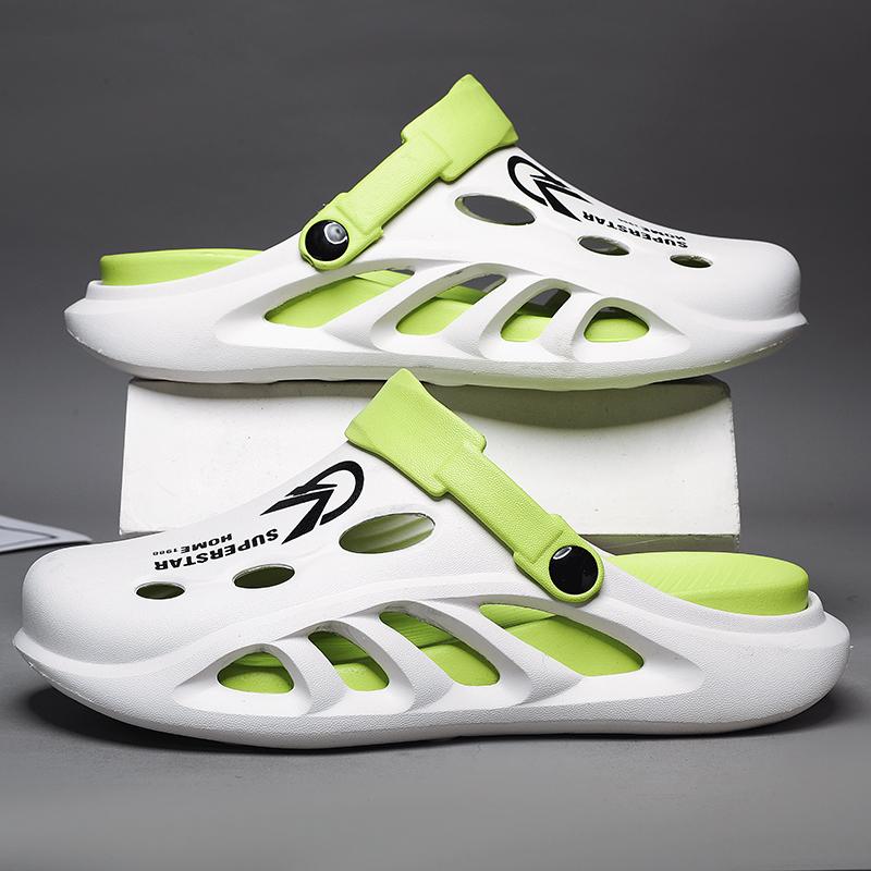 Men's Sandals Summer Outdoor Thick Bottom Mans EVA Slipper Designed Sandal for Men Soft Personality Casual Beach Explosive Style