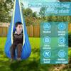 Chair Sensory Swing Chair Kids Pod Swing Seat Portable Hammock Chair Swing with Inflatable Pillow Hanging Hammock Max 200kg
