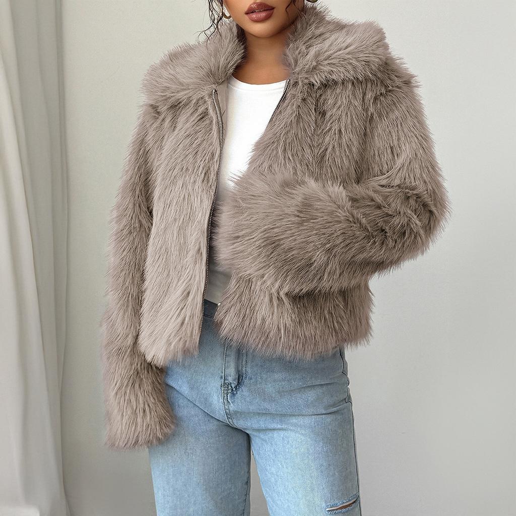 Elegant Long-sleeved Coat for Women 2025 Autumn and Winter