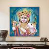 Lord Bal Krishna Hindu God Canvas Painting Religious Hinduism Posters and Prints Wall Art for Home Decoration Cuadros Wall Art