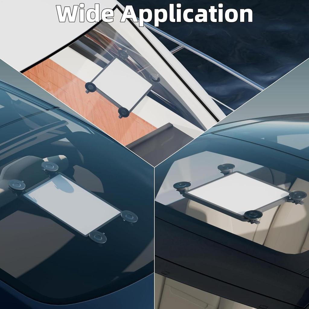 For For Star Mini Windshield Mount Magnetic Aluminum Alloy Stand Heavy Duty Automobile Glass Mount For Laptop Phone Dashboard