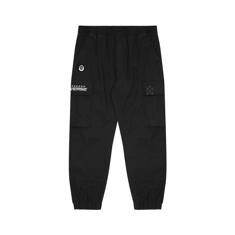 Aape By *A Bathing APE® Elasticated waistband Cargo Trousers AAPPTM6959XXK