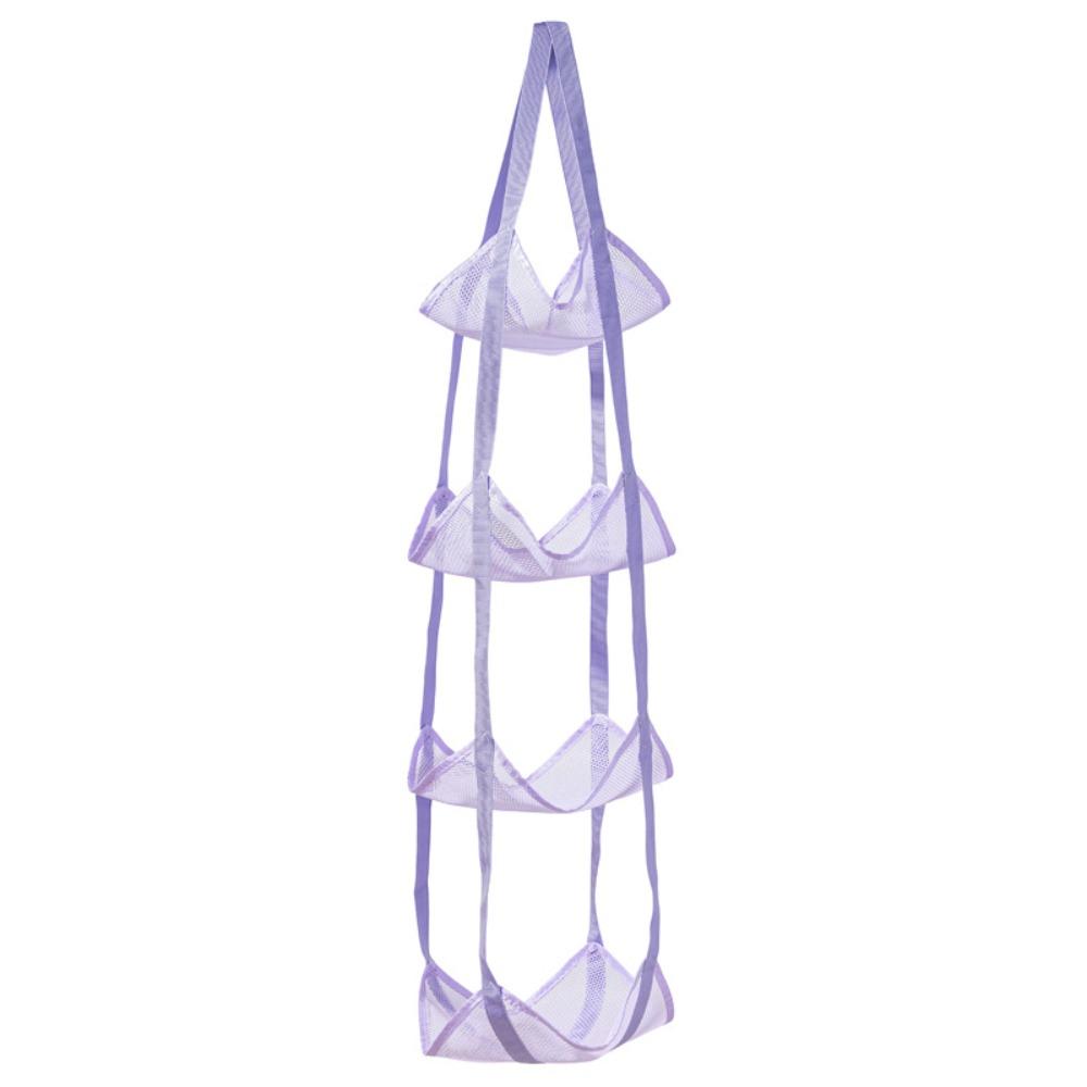 Wall Mounted Sundries Mesh Hanging Bag Large Capacity Mesh Pockets Organizer  Basketball