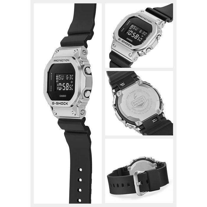 [Casio] Мужские часы G-Shock GM-5600U-1JF, Черный/Серебристый